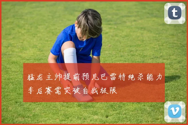 猛龙主帅提前预见巴雷特绝杀能力季后赛需突破自我极限